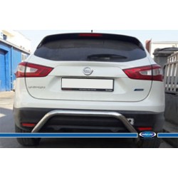 Nissan Qashqai Pars Arka Koruma Q60 Krom 2014 ve Sonrası